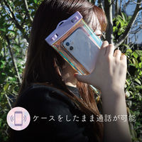 MOTTERU IP68取得で防塵・防水オーロラカラーシェルピンクのスマホ用防塵・防水ケース MOT-WPCAU-PK 1個