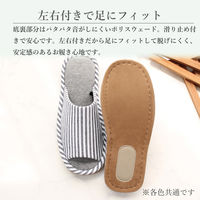 ストロング 抗菌竹炭繊維スリッパ Lサイズ ブラック 10-4-825-60 1足