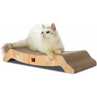 猫壱 バリバリベッドL ライトブラウン 爪とぎ 2個 猫壱