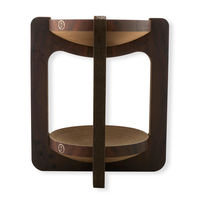 猫壱 バリバリボウルタワー ダークブラウン 1個 爪とぎ