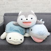 小栗 ひんやり冷感クッション　ホオジロザメ MTP354 3個（直送品）