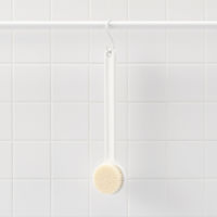 無印良品 ポリプロピレンシャワーブラシ 白 全長約37cm 良品計画