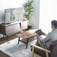 サンワサプライ USB Type-Cマルチ変換アダプタ(HDMI+LAN付・ケーブル1m) USB-3TCHLP7S-1 1個（直送品）