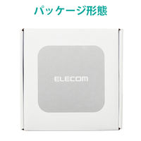 LANケーブル Cat8 準拠 5m フラット 高速 ストレート ブラック ECLD-OCTFT/BK50 エレコム 1個
