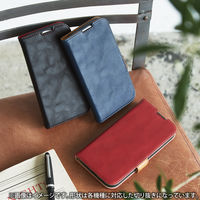 Galaxy A54 5G ケース ソフトレザー 手帳 衝撃吸収 ステッチ ブラック PM-G233PLFYBK エレコム 1個（直送品）