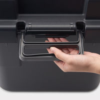 無印良品 ポリプロピレン頑丈収納ボックス ダークグレー 特大 約幅78×奥行39×高さ37cm 70L 1セット（2個） 良品計画