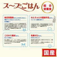 ドギーマン 13歳用 わんちゃんの国産低脂肪牛乳スープごはん ササミと緑黄色野菜入り 国産 80g 10個 ドッグフード 犬 ウェット