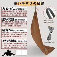 大河商事 ｅｎｅｔａｎｐｏＸ　エネタンポ　シート型ホットマット　ＵＳＢ給電　ピンク ET-06PK 1個（直送品）