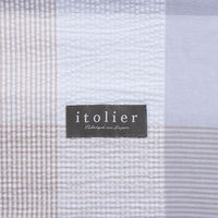 西川 itorie（イトリエ） 綿サッカー掛けふとんカバー シングル ラベンダー 綿100% オーガニックコットン 日本製 洗濯可