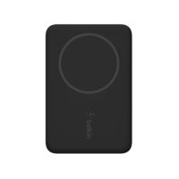 モバイルバッテリー 2500mAh MagSafe対応 ワイヤレス充電 PSE認証 Belkin ブラック 1個
