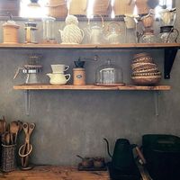 田邊金属工業所 TANNER(タナー) アイアン棚受 L 142×195mm グレー #08-1　20個（直送品）