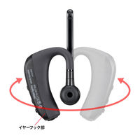 サンワサプライ Bluetoothヘッドセット(デュアルマイクノイズキャンセル搭載) MM-BTMH68BK 1個（直送品）