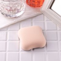 ファンデーションが染みこみにくいパフ 2個 貝印 メイクスポンジ