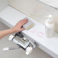 サンコー お風呂 スポンジ 浴槽 掃除 びっくり抗菌糸で作った バスピカピカ 抗菌加工  びっくりフレッシュ 日本製  BA-54