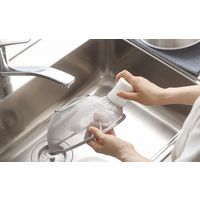 マーナ キッチンブラシ クリア 1個