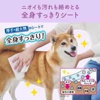 エリエール キミおもい 全身すっきりシート 小型犬用 厚手 大判 28枚入 3個 大王製紙