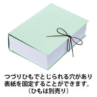 アスクル 背幅伸縮ファイル 紙製（コクヨ製造）A4タテ 10冊 5色アソート  オリジナル（わけあり品）