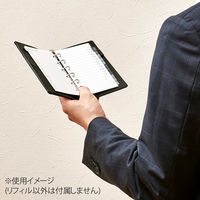 マルマン 【2024年版】リフィル ミニ データプラン 6穴 月間ダイアリー(見開き1ヶ月) 月曜始まり LS472-24 1セット(2冊)（直送品）