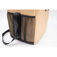 XPLUS ソフトタイプの利便性とハードタイプにも負けない保冷力を併せ持つクーラーバッグ(TAN) 215-AFXP171 1個（直送品）