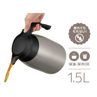 サーモス 卓上ポット 1500ml ステンレスマット TTB-1501 SMT 1個