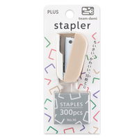 プラス ホッチキス チームデミ ステープラー くるみ 31453 1セット(5個)