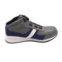 ＺＧ ZG-04 ダイヤル式セーフティーミドル 24.5cm グレー／ネイビー コーコス信岡 1足（直送品）