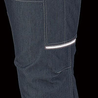 アンドレスケッティ A-6075 ストレッチカーゴパンツ S インディゴ コーコス信岡 1着（直送品）