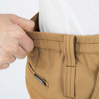 アンドレスケッティ A-8174 裏綿ワンタックスラックス（脇シャーリングタイプ） L ネイビー コーコス信岡 1着（直送品）