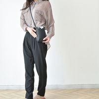 大河商事 スマホポーチ ミニマルチショルダー お財布ポシェット おしゃれ ブラック bon015-BK 1個（直送品）