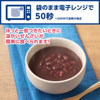 井村屋　レンジで簡単糖質・カロリー50％オフぜんざい　140g 1セット（5個）レンジ対応
