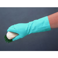 【ニトリル手袋】ショーワグローブ No.139 ニトリルゴム製手袋中厚手 Mグリーン 裏毛付 1双