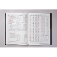 高橋書店 【2024年版】デスクダイアリー B5 バーチカル 月曜始まり 黒 94 1冊（直送品）