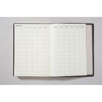 高橋書店 【2024年版】10年卓上日誌 A5 10年連用 茶 68 1冊（直送品）