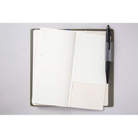 高橋書店 【2024年版】ニューダイアリー5 手帳判 片側1週間+ノート 月曜始まり カーキ 83 1冊（直送品）