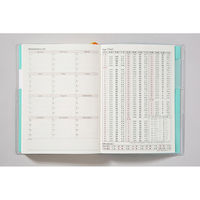 高橋書店 【2024年版】ポケットダイアリー A6 1頁1日 日曜始まり グリーン 23 1冊（直送品）