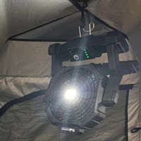 ライト付きコードレスサーキュレーター HCF-W23 1台セット ヒロ・コーポレーション（直送品）