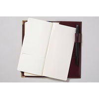 高橋書店 【2024年版】ニューダイアリー3 手帳判 片側1週間+ノート 月曜始まり ワイン 81 1冊（直送品）