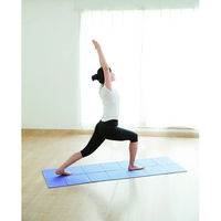 トーン たためるヨガマット ブルー YM-01 1個