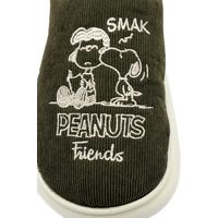 コマリヨー PEANUTSスヌーピーレディースボアスリッパサンダル8220 KHK LL 8220 1足　ナースサンダル