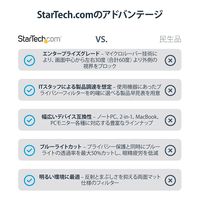 Startech.com プライバシーフィルター 16インチMacBook Pro 16M21-PRIVACY-SCREEN 1個