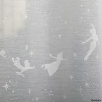 スミノエ ピーターパン レースカーテン ディズニー フライインザスカイボイル 2100×1090mm ホワイト １セット(2枚入)（直送品）
