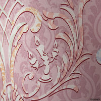 スミノエ プリンセス カーテン ディズニー クラッシックビューティー 1500×1100mm ピンク １セット(2枚入)（直送品）