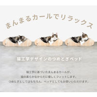 バリバリベッド カール M ライトブラウン 1個 猫壱