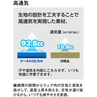 アンドレスケッティ A-5071  立体カット　長袖ブルゾン 4L チャコール コーコス信岡 1着（直送品）