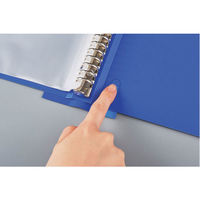 コクヨ クリヤーブック＜Glassele＞（替紙式・背ポケットタイプ） ラ-GLB720D 1個（わけあり品）