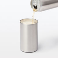 無印良品 コップとしても使える 缶飲料用 保温保冷ホルダー 350mL 1セット（3個） 良品計画