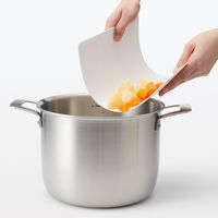 無印良品 Ag+抗菌加工 やわらかいまな板 小 約幅20×奥行30×厚さ0.2cm 1セット（5枚） 良品計画