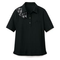 ポロシャツ S 黒 GCSL-2204-B9 1着 サーヴォ（直送品）