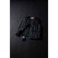 サンエス カーボンベストバッテリー付 9ブラック L EH32190 1セット（直送品）