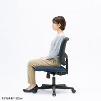 サンワサプライ 高耐荷重オフィスチェア ブルー SNC-T163BL 1脚（直送品）